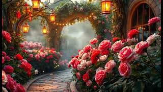 Enchanted Rose Garden | 2 Hours of Dreamy Romantic Ambience & Relaxing Music screenshot 3