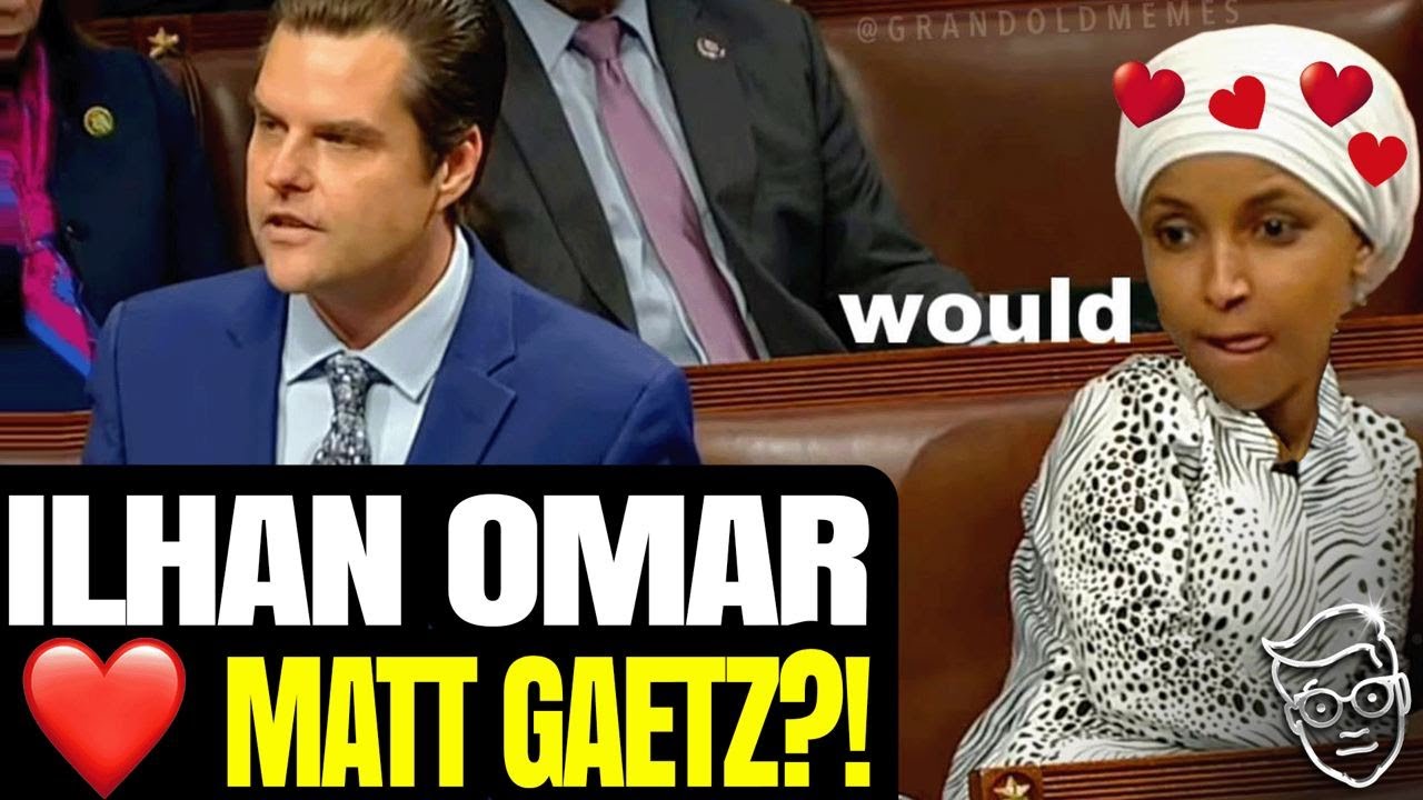 INSTANT MEME: Ilhan Omar Oogling Matt Gaetz as he REMOVES McCarthy | Licking Her Lips!? ? ?