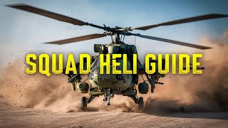 Управление вертолетом в Squad | Основы | E-Brake | Barrel | J-Hook | Полное обучение