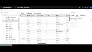 Example of data module embedded filter