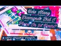 24 Hour Diamond Painting Marathon! | A Chaotic Vlog of Me Staying Up For Way Too Long | 1k Giveaway