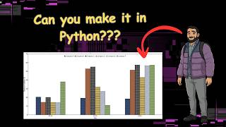 Making grouped bar chart in Python