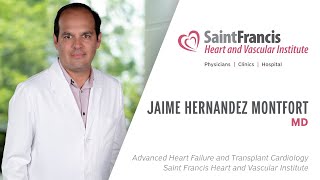 Meet Jaime Hernandez Montfort, MD – Cardiology at Saint Francis