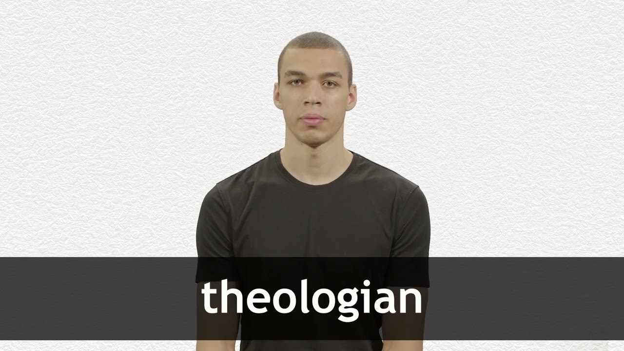 How to pronounce THEOLOGIAN in American English