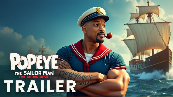 POPEYE THE SAILOR MAN: Live Action Movie - First Trailer - Will Smith -  YouTube