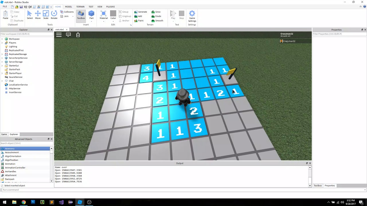 Minesweeper On Roblox Youtube - minesweeper roblox