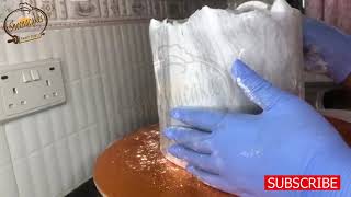 How to make  marble fondant