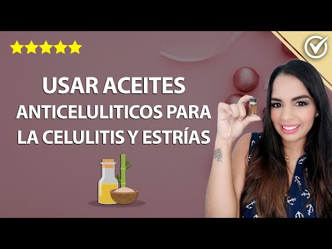 Vídeo: Cómo Usar Aceites Esenciales Para La Celulitis