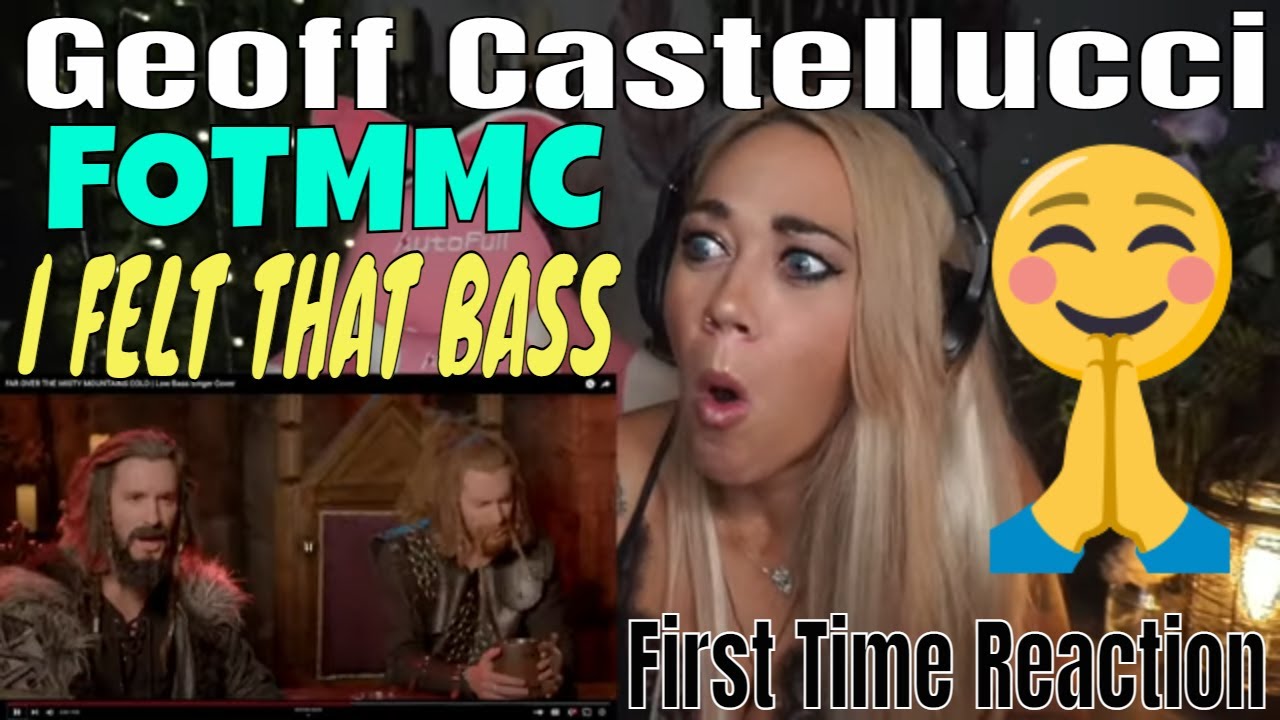 Geoff Castellucci REACTION | FAR OVER THE MISTY MOUNTAINS COLD The  Hobbit | Non-Vocal Coach Reacts