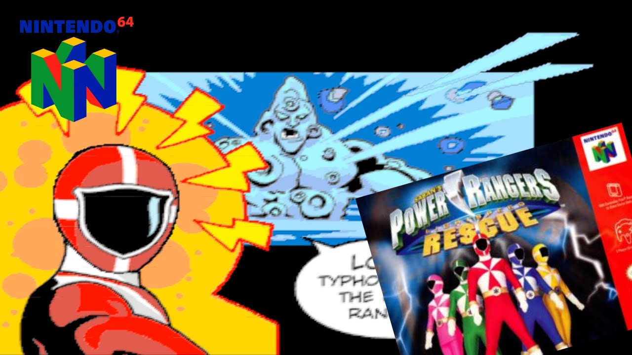 Power Rangers : Lightspeed Rescue (2000) Nintendo 64 Gameplay in HD ...