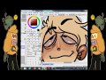 our body weeping, it does not stop spilling tears -- speedpaint