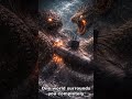 YOU MUST CHOOSE: JÖRMUNGANDR vs KRAKEN (Trapped in the Deep Sea) #shorts #urbanlegends #monster
