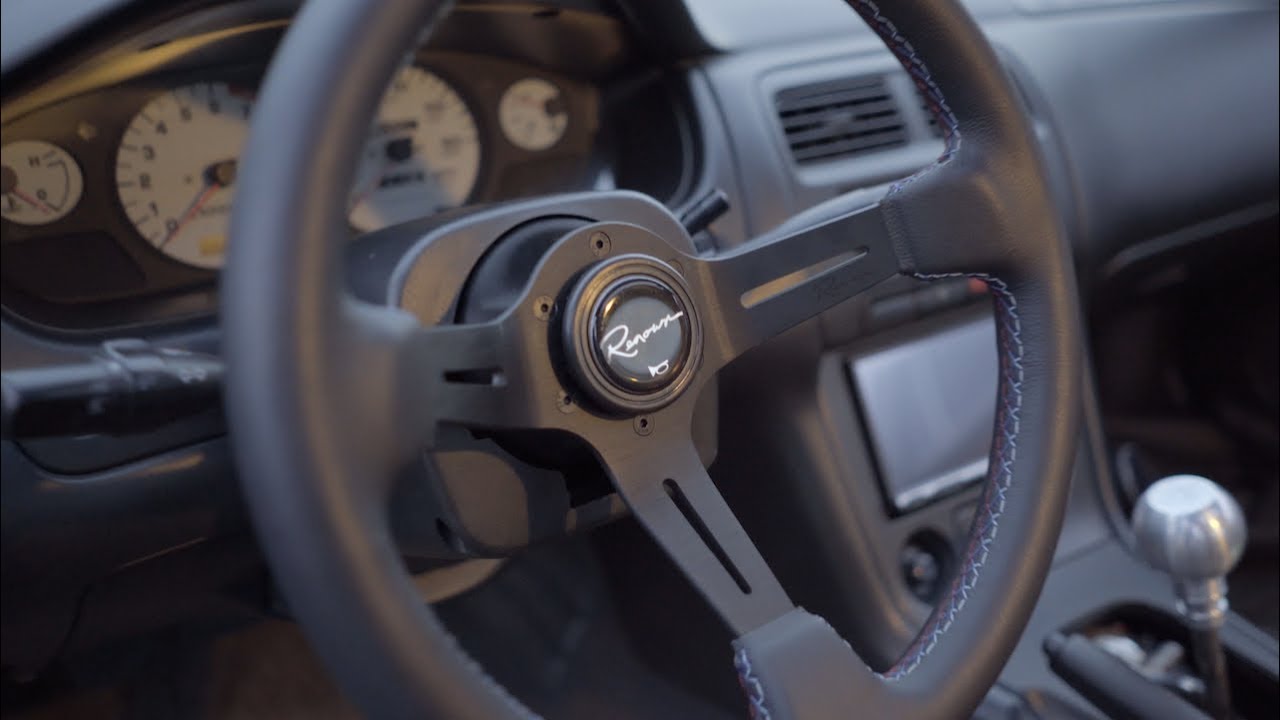 NEW STEERING WHEEL INSTALL // S14 gets a renown steering wheel and DND