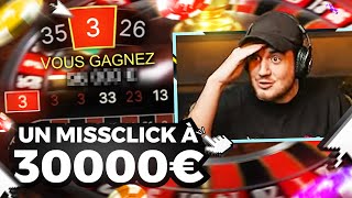 😭 Un MISSCLIK à 30.000€ et une série improbable à la ROULETTE ! ~ (BEST OF BIDULE #127)