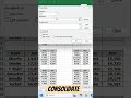 Consolidate #excel #excelshorts #exceltips #exceltricks #exceltutorial #excelformula #excelpivot