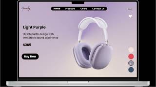 Landing Page headphone