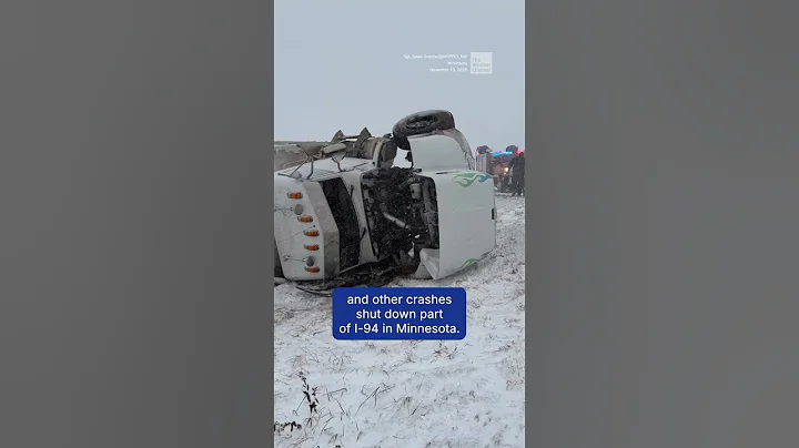 Snowy Pileups, Crashes Shut Down Minnesota’s I-94