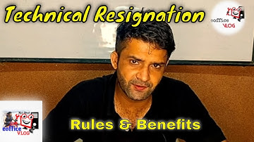 Technical Resignation || Join Subsequent Appointment without any Service Break