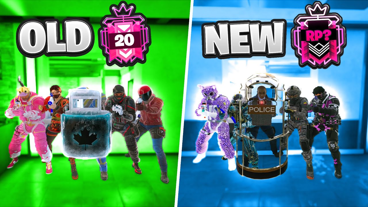 Old Champions VS NEW Champions - Rainbow Six SIEGE