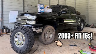 CORRECT WAY TO FIT 16s ON YOUR 2003+ TRUCK!