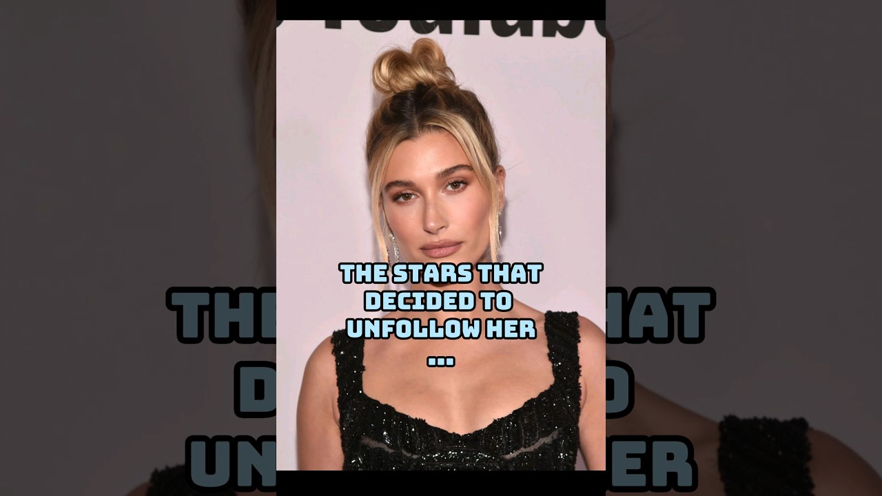Celebs unfollow Hailey Bieber after social media drama 