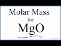 Molar Mass Calculation Concepts
