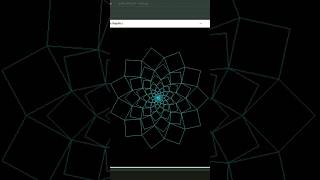 Draw Flower  Using Python Turtle  shorts short short python pythonturtle