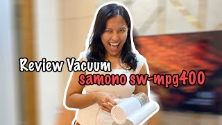 WORTH IT kah beli Vacuum ini??? | REVIEW VACUUM SAMONO SW-MPG400| Rekomendasi Vacuum HEPA FILTER