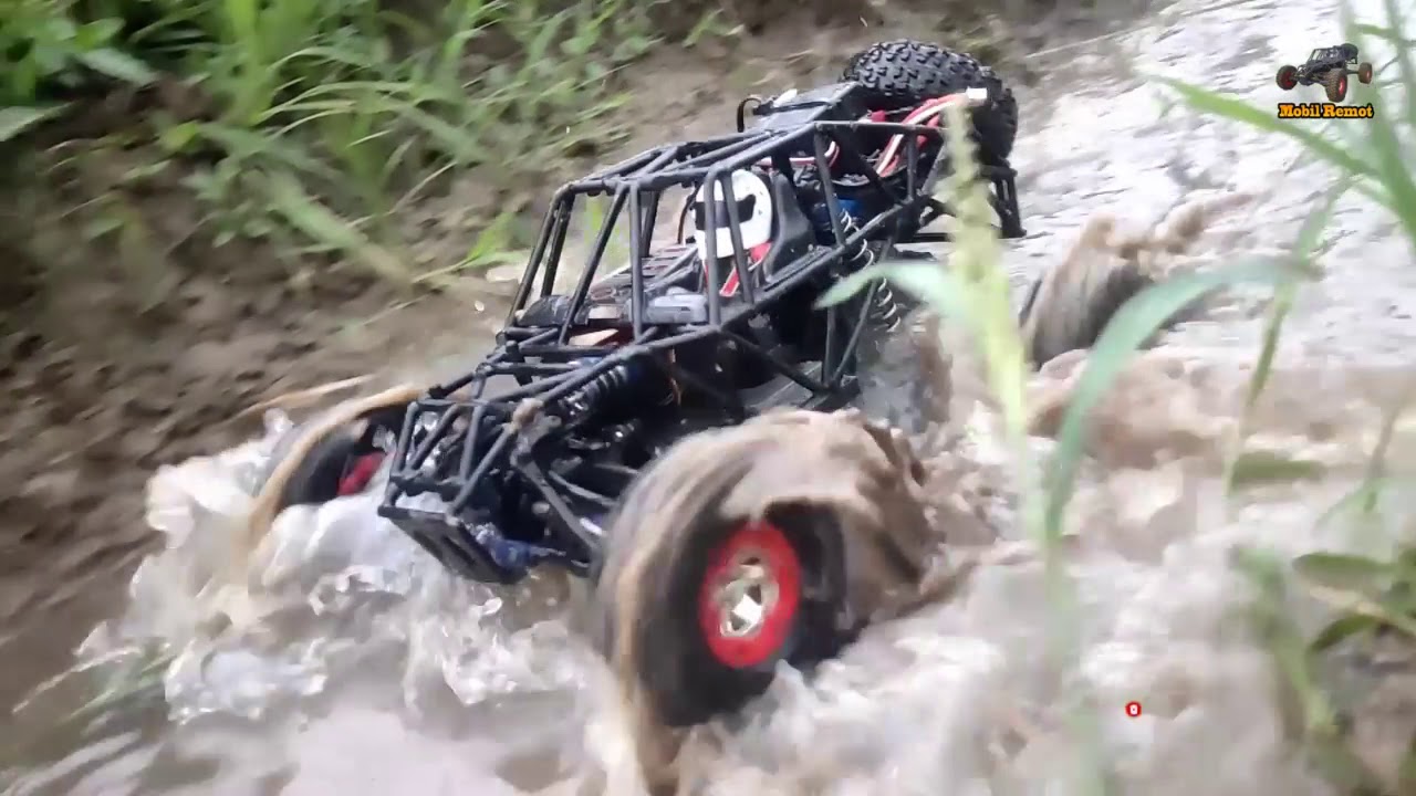 RC MOBIL OFFROAD MURAH!! 200 RIBUAN RC ROCK CRAWLER - REVIEW & UNBOXING. 