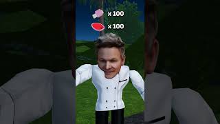 CHEF GORDON IN 99 NIGHTS BE LIKE... #roblox #funny #viral
