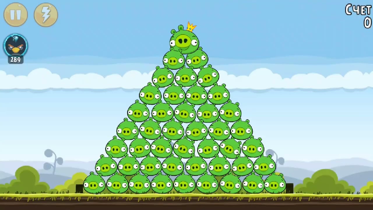 Angry Birds Classic Golden Eggs But with OP Shockwave Bomb All levels
