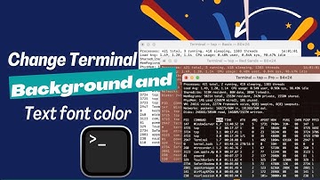 How to Change Terminal Background & Text Color in Mac | Customize Profiles Settings
