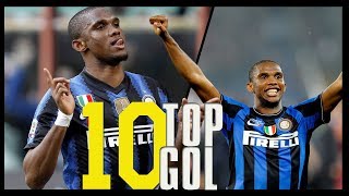 I 10 Gol più belli di Eto'o con la maglia dell'Inter