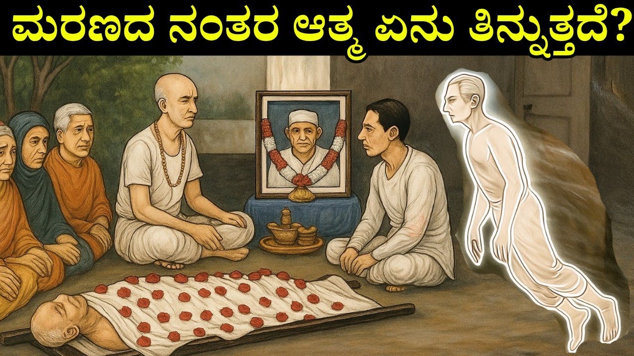 ಮರಣದ ನಂತರ ಆತ್ಮ ಏನು ತಿನ್ನುತ್ತದೆ? | Garuda Purana |