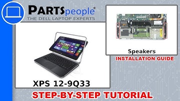 Dell XPS 12-9Q33 (P20S002) Speakers How-To Video Tutorial
