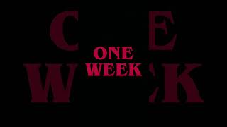 One week to go