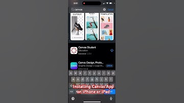How to Install Canvas App on iPhone 📲 or iPad