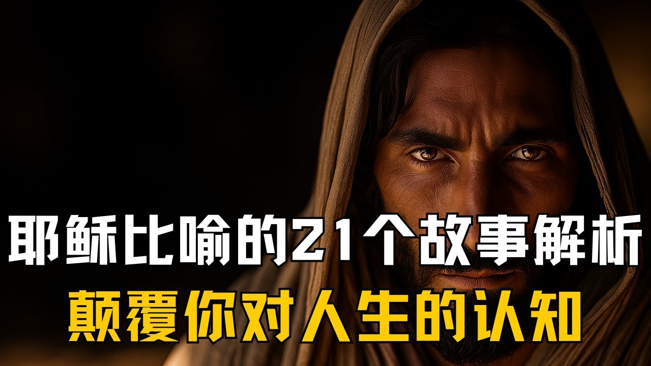 耶稣的比喻的21个故事全解析，颠覆你对人生的认知！