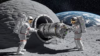 How people Will Build the First House on the Moon🌕