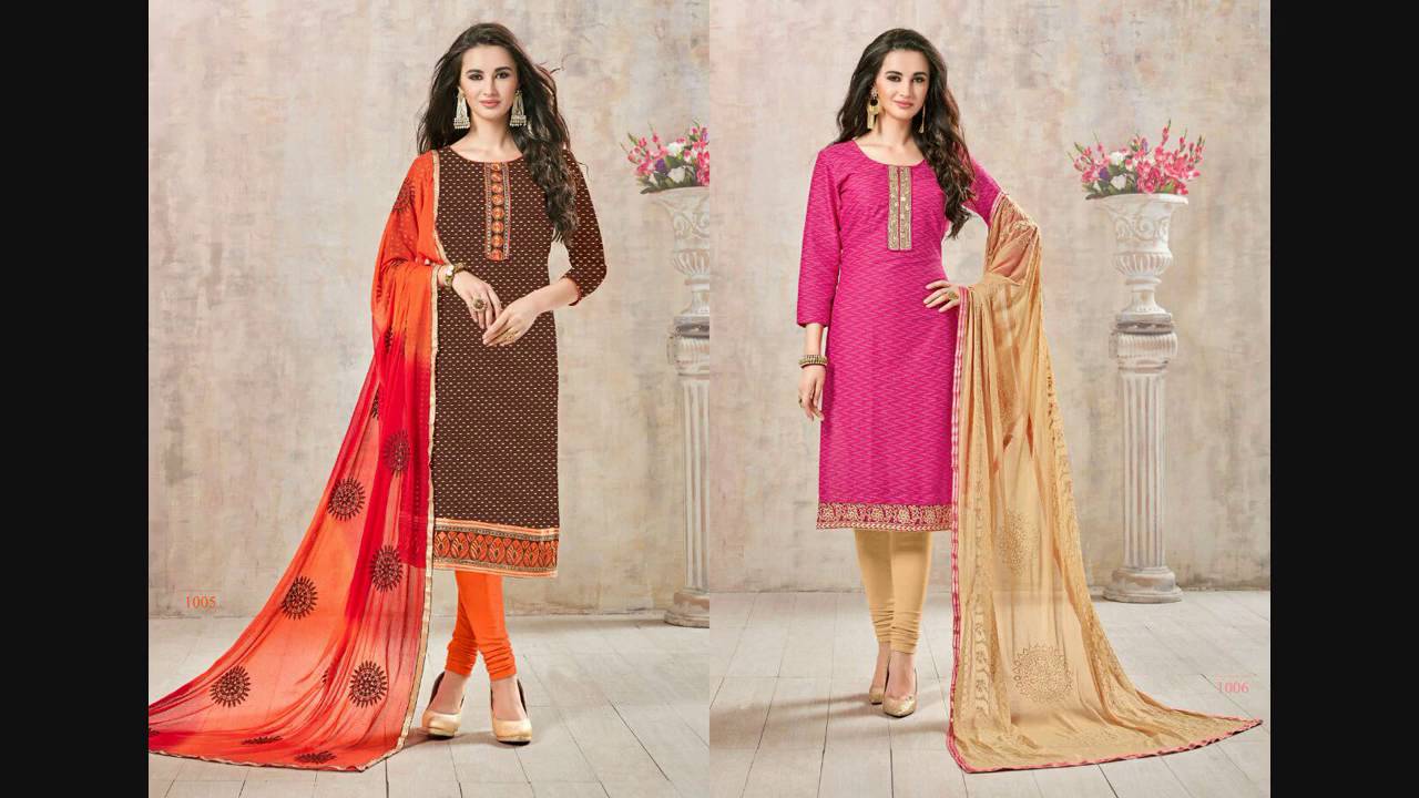 Buy Cotton Dress Material 10 Pcs Catalog at Wholesale Price YouTube