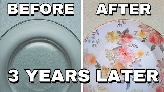 3 Years Later: How My DIY Decoupage Plates Still Look Stunning!