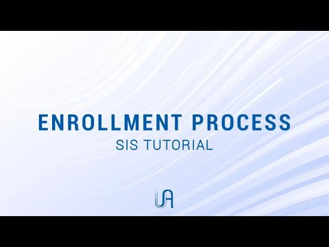 Student Tutorial: SIS Enrollment Process | Antonine University (UA)