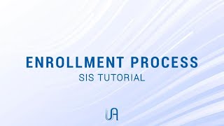 Student Tutorial: SIS Enrollment Process | Antonine University (UA)