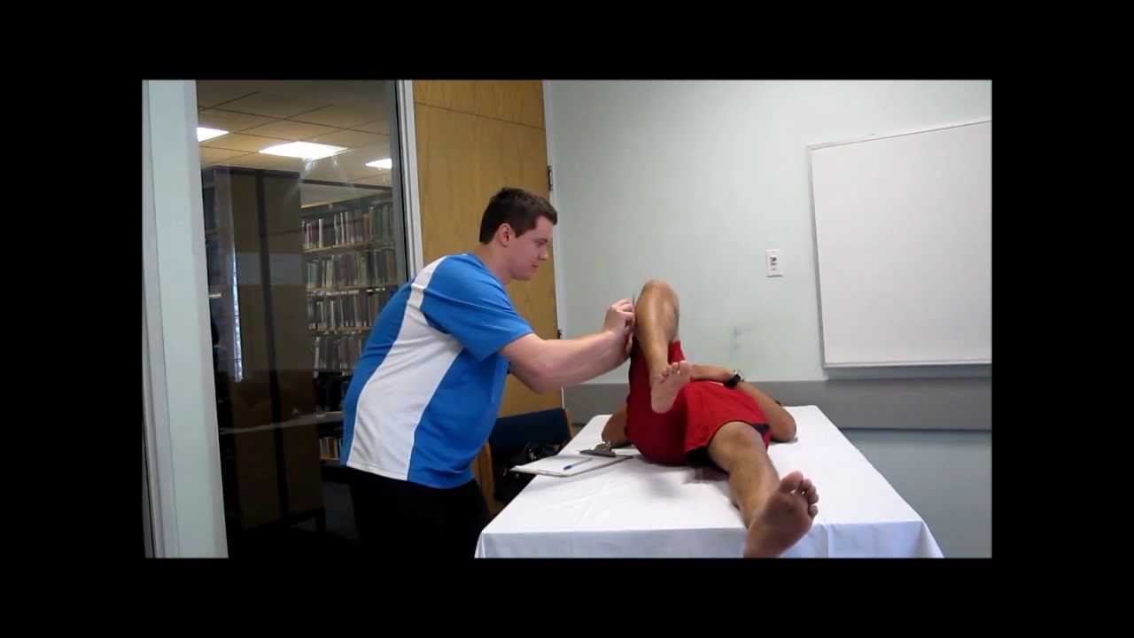 range of motion knee flexion