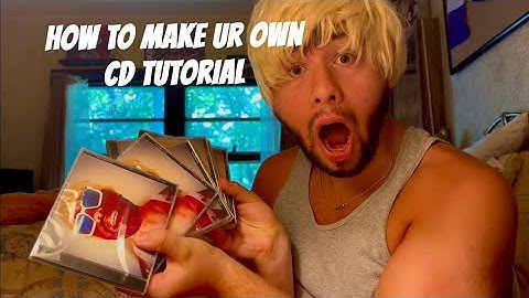 How to make ur own cd tutorial with kunaki! + unboxing