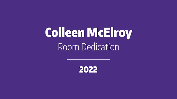 Colleen McElroy Room Dedication 2022