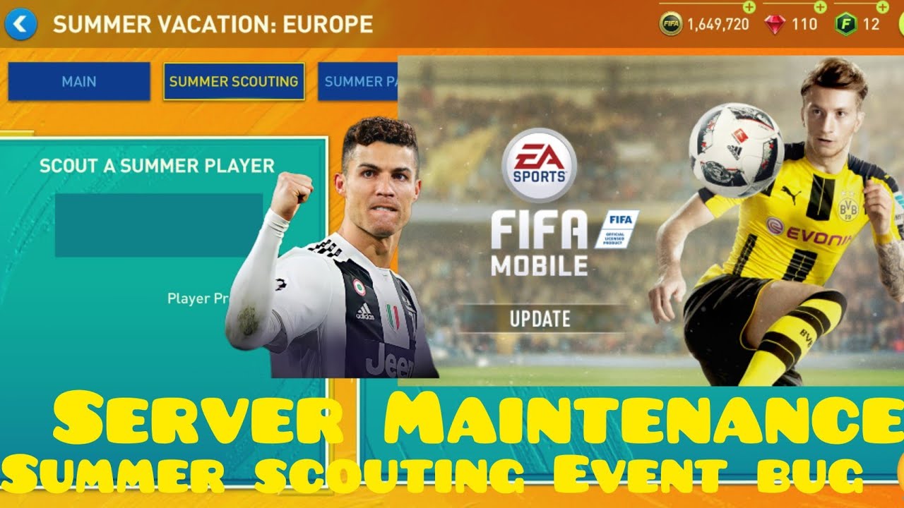summer scouting Event Glitch ! || ea fifa 22 || Fifa Mobile 22