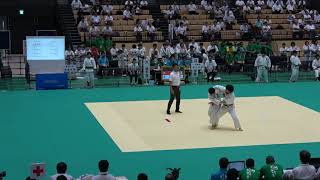 2018IH 柔道女子団体 準決勝　桐蔭学園（神奈川県）対 夙川学院（兵庫県）