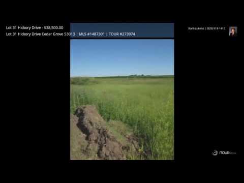 31 Hickory Drive, Cedar Grove, WI home video tour