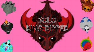 SOLO KING RIPPER GAMEPLAY!! // KING RIPPER IN LESS THAN 3 HOURS! // MOPE.IO